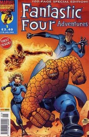 Marvel Fantastic Four Comic Book Value Gift Set - 10 Different FF ONLY Issues - Kid/Adult Friendly w No Inappropriate Fillers -Birthday X-Mas Holiday Set for Any Graphic Novel Superhero Movie Fan