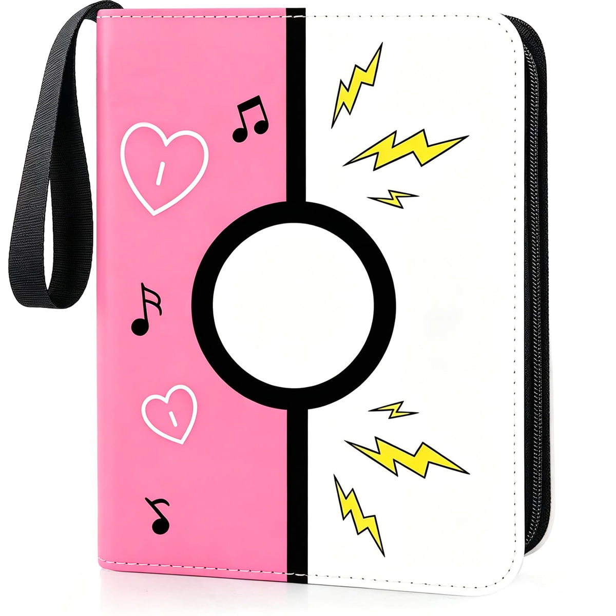 Collectible Trading Card Albums, 400 Card Holders with 50 Removable Sleeves, Portable 4 Pockets Collectible Trading Card Binder, PU Card Collection Binder for MTG, TCG, Sport Card, Game Cards