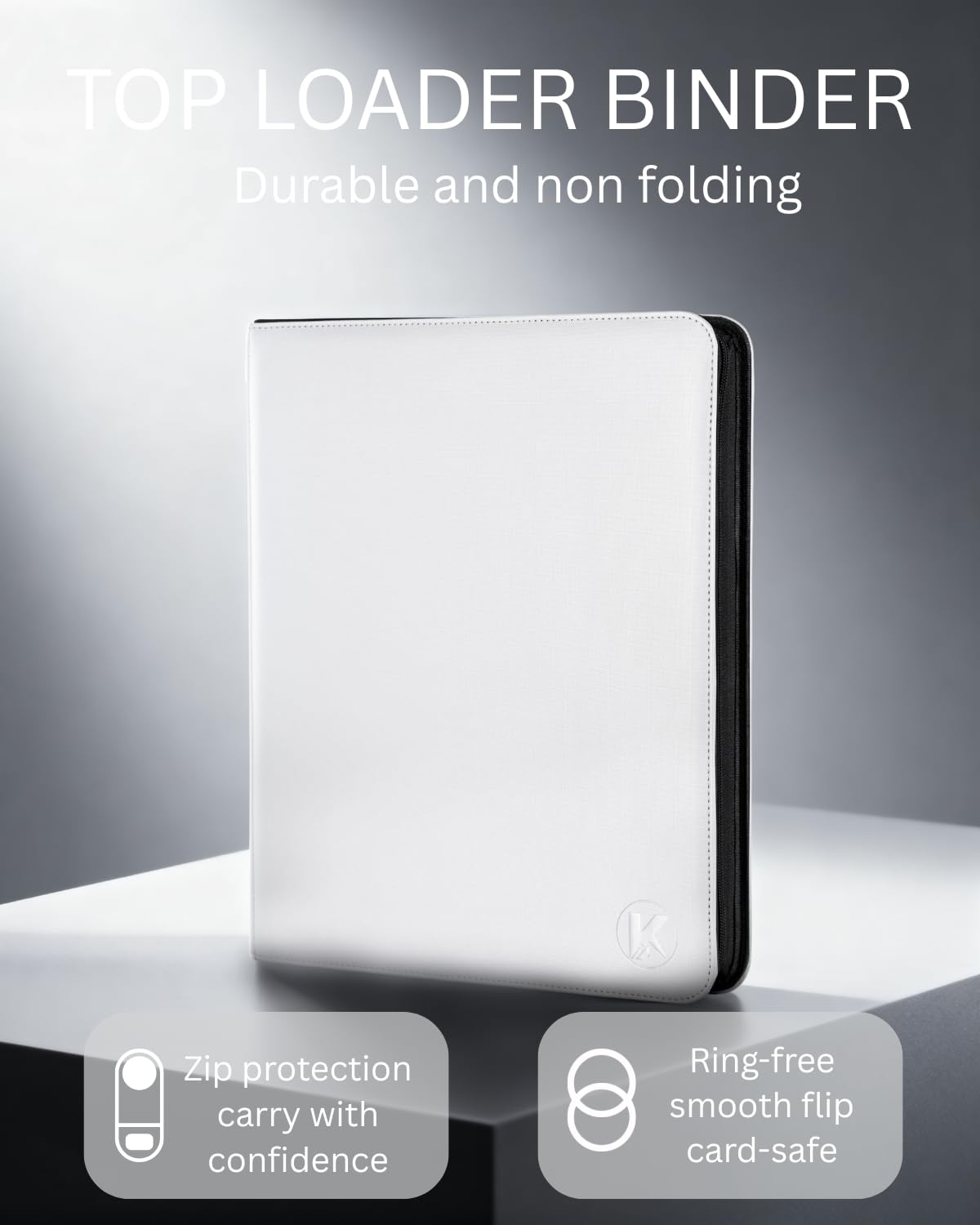 2000 Pockets Trading Card Binder (BLACK)