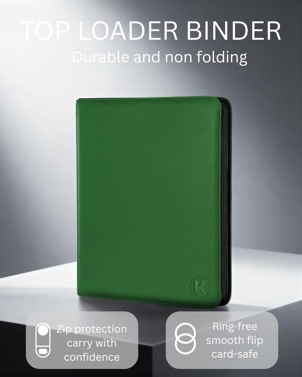 2000 Pockets Trading Card Binder (BLACK)