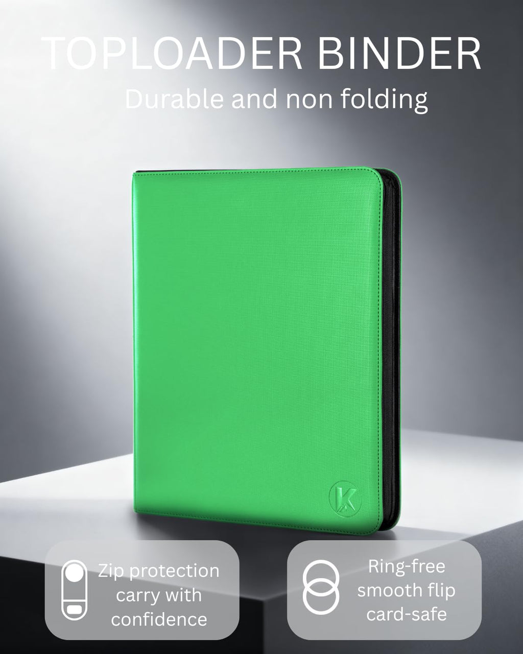 2000 Pockets Trading Card Binder (BLACK)