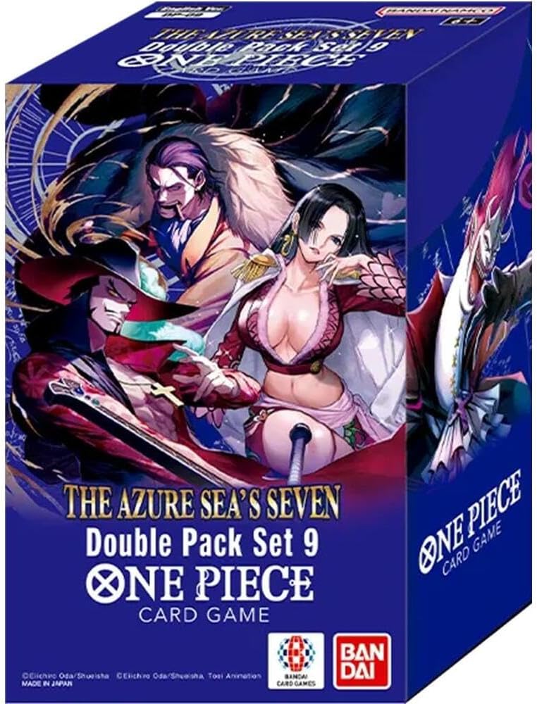 One Piece TCG: Double Pack Set Vol. 9 (DP-09) - The Azure Sea's Seven (2 Packs)