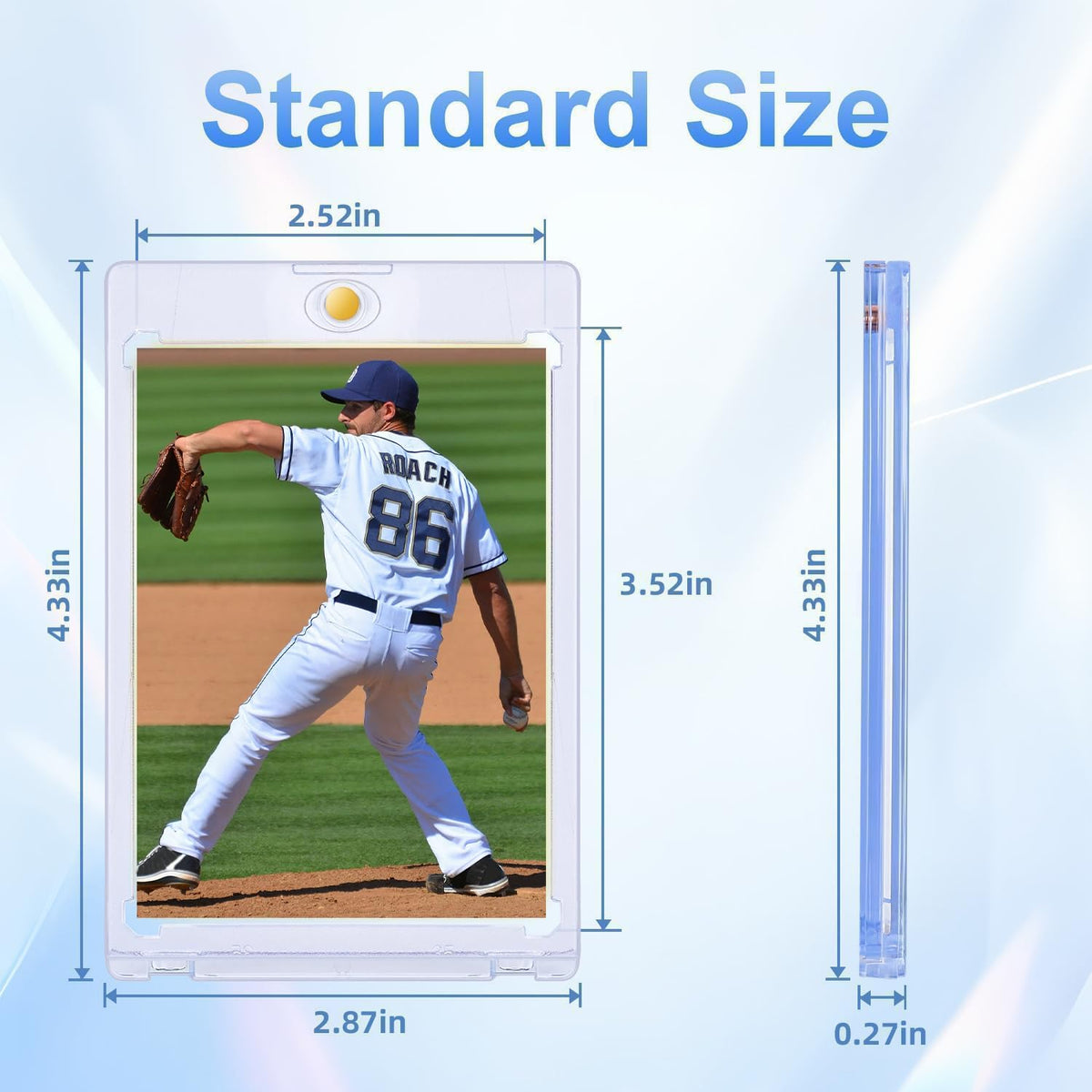 30ct Magnetic Card Holder, 35pt One Touch Card Holder for Trading Cards