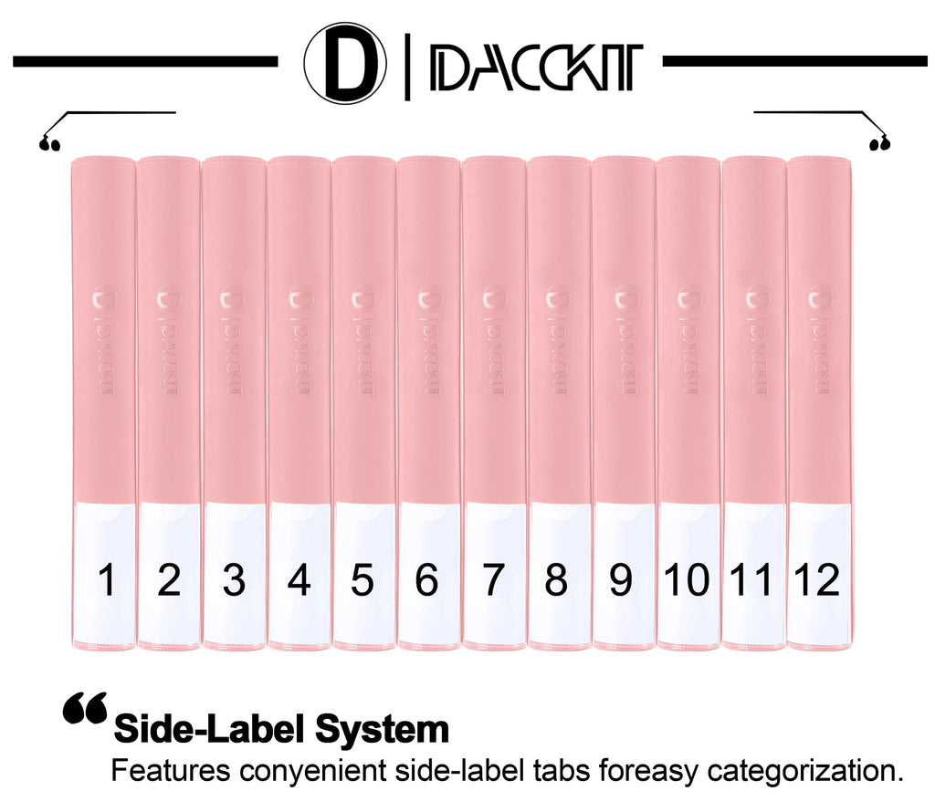 D DACCKIT 3600 Pockets Card Binder，Premium Large 36-Pocke Ringless Trading Card Album - Side Loading UltraSonic-363600 Tech Zip Binder for TCG（Classic Black）