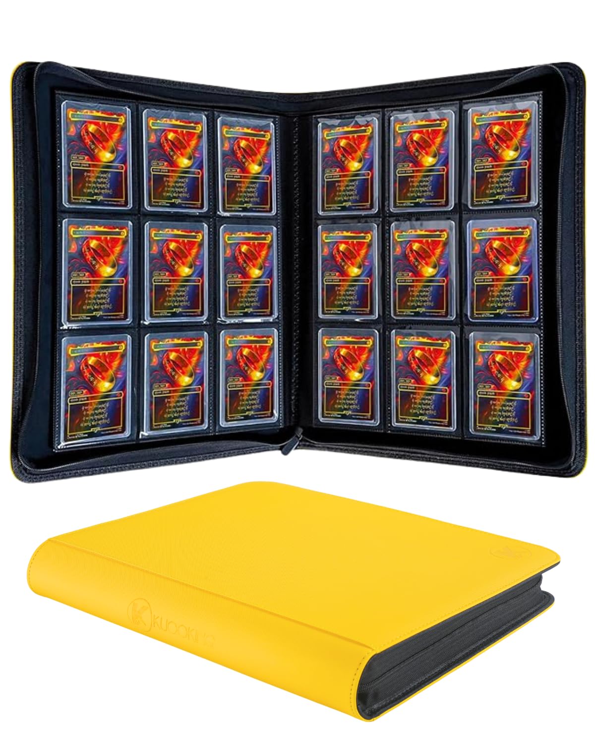 2000 Pockets Trading Card Binder (BLACK)