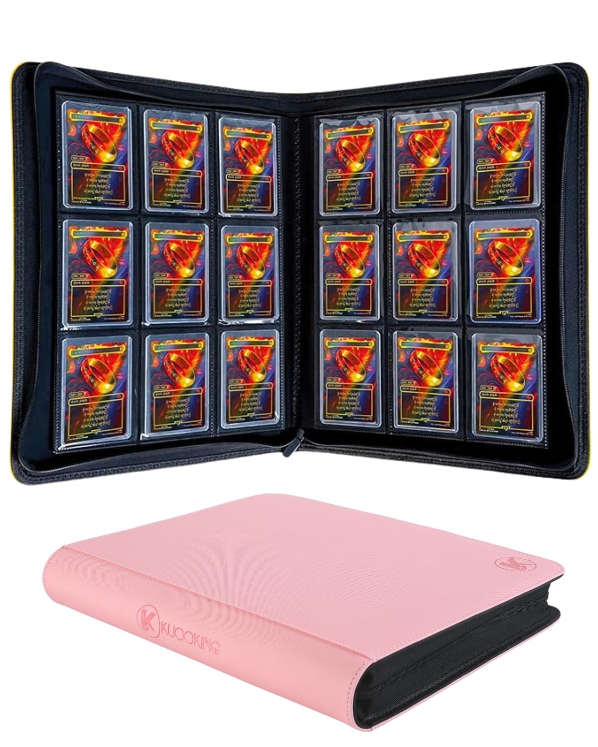 2000 Pockets Trading Card Binder (BLACK)