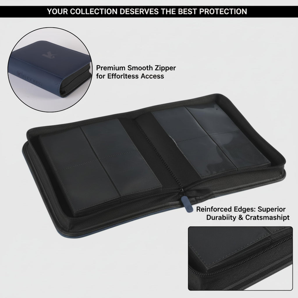2000 Pockets Trading Card Binder (BLACK)