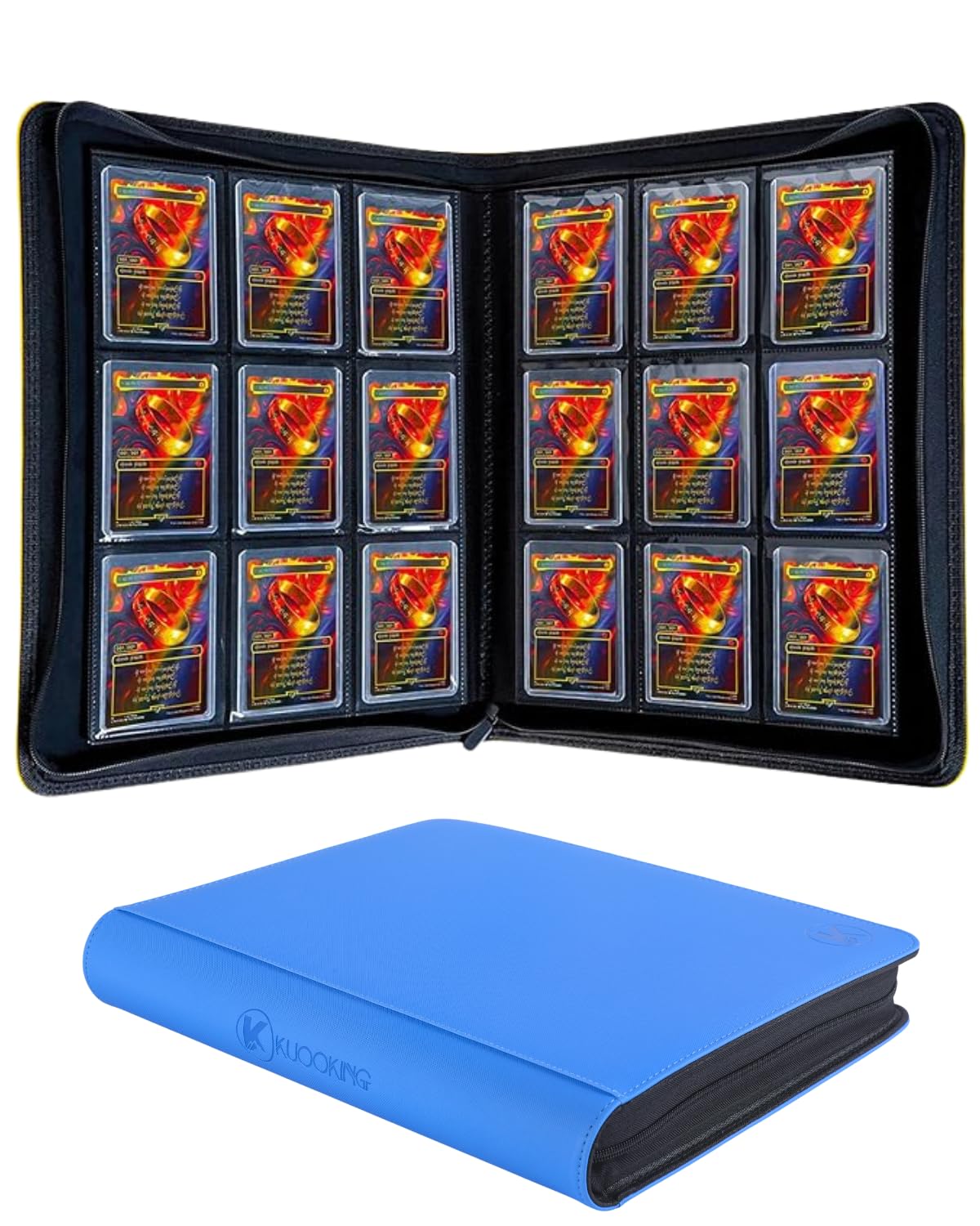 2000 Pockets Trading Card Binder (BLACK)