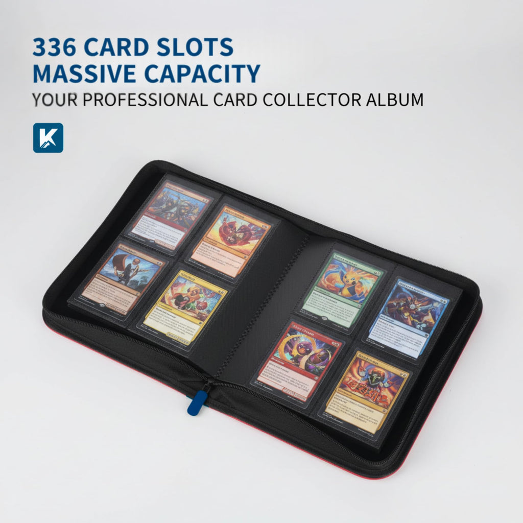 2000 Pockets Trading Card Binder (BLACK)