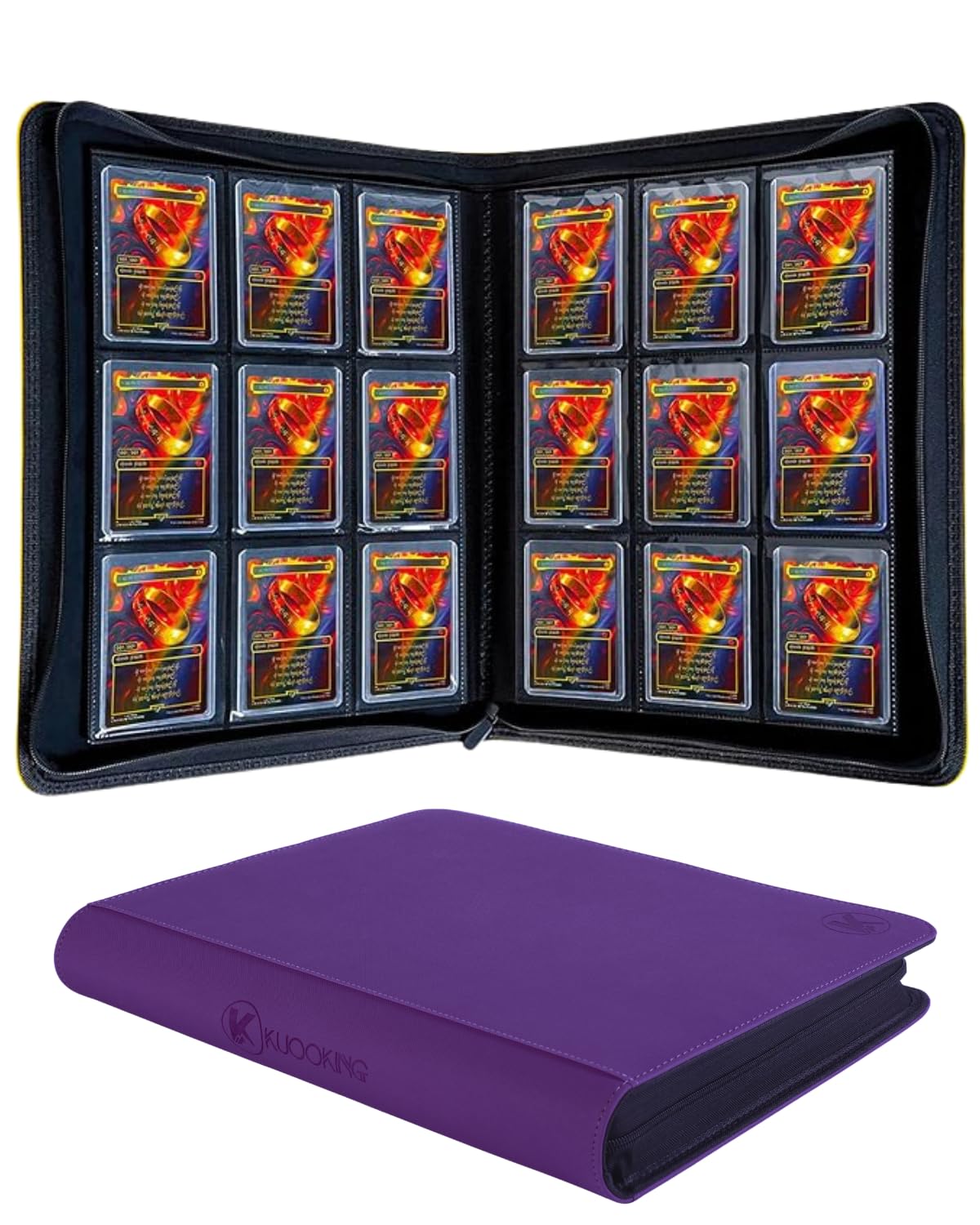 2000 Pockets Trading Card Binder (BLACK)