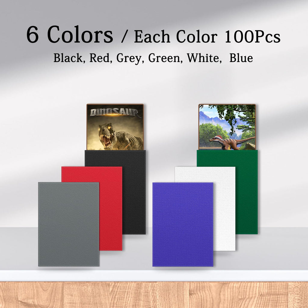 1000Pcs Black Card Sleeves for Trading Cards, Matte MTG Card Sleeves