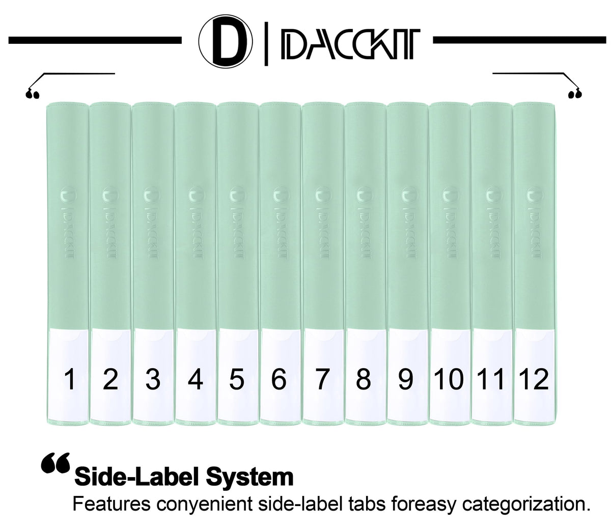 D DACCKIT 3600 Pockets Card Binder，Premium Large 36-Pocke Ringless Trading Card Album - Side Loading UltraSonic-363600 Tech Zip Binder for TCG（Classic Black）