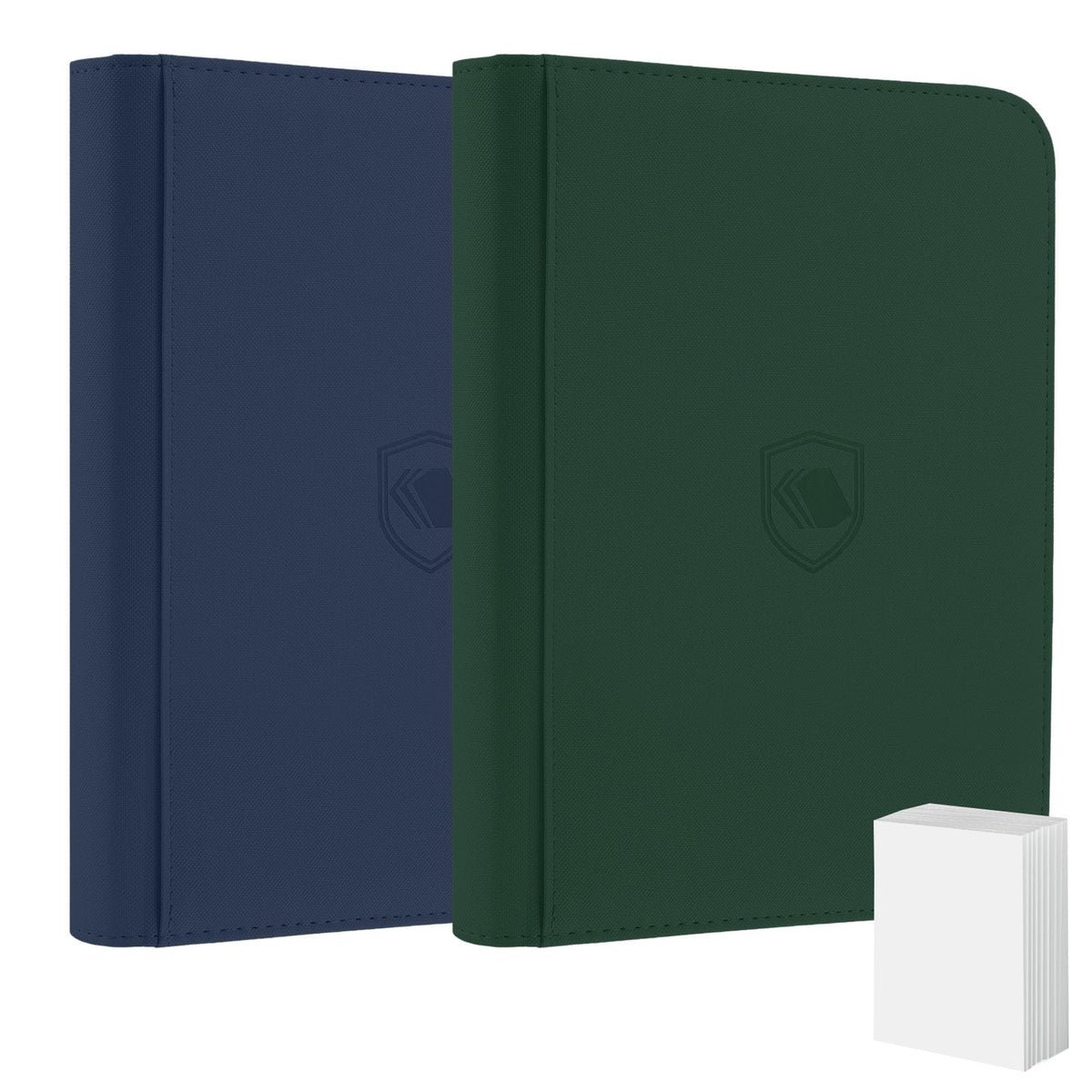Card Binder 2 Pack, Holds 540 Cards for Each, 500 Card Sleeves INCLUDED