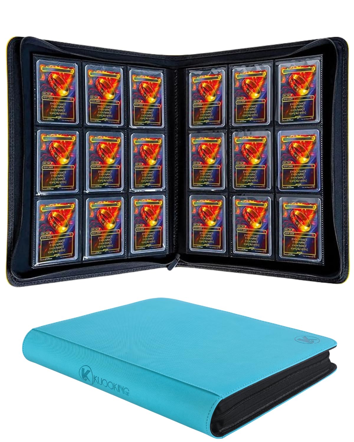 2000 Pockets Trading Card Binder (BLACK)