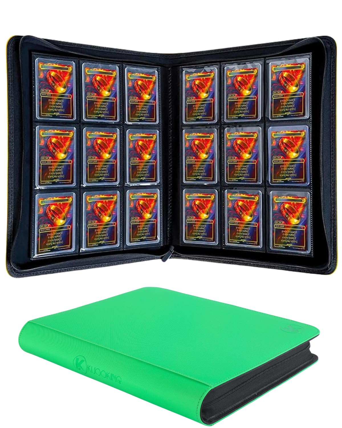 2000 Pockets Trading Card Binder (BLACK)