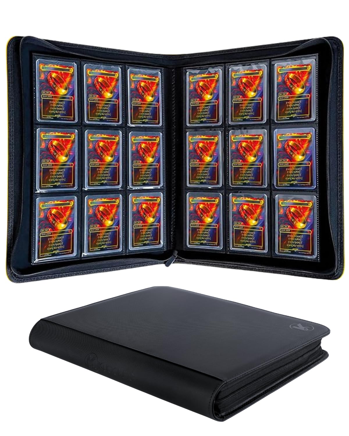 2000 Pockets Trading Card Binder (BLACK)