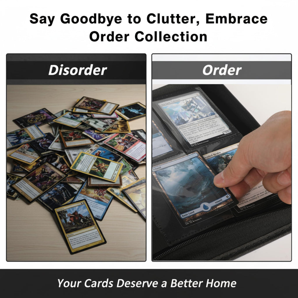 2000 Pockets Trading Card Binder (BLACK)