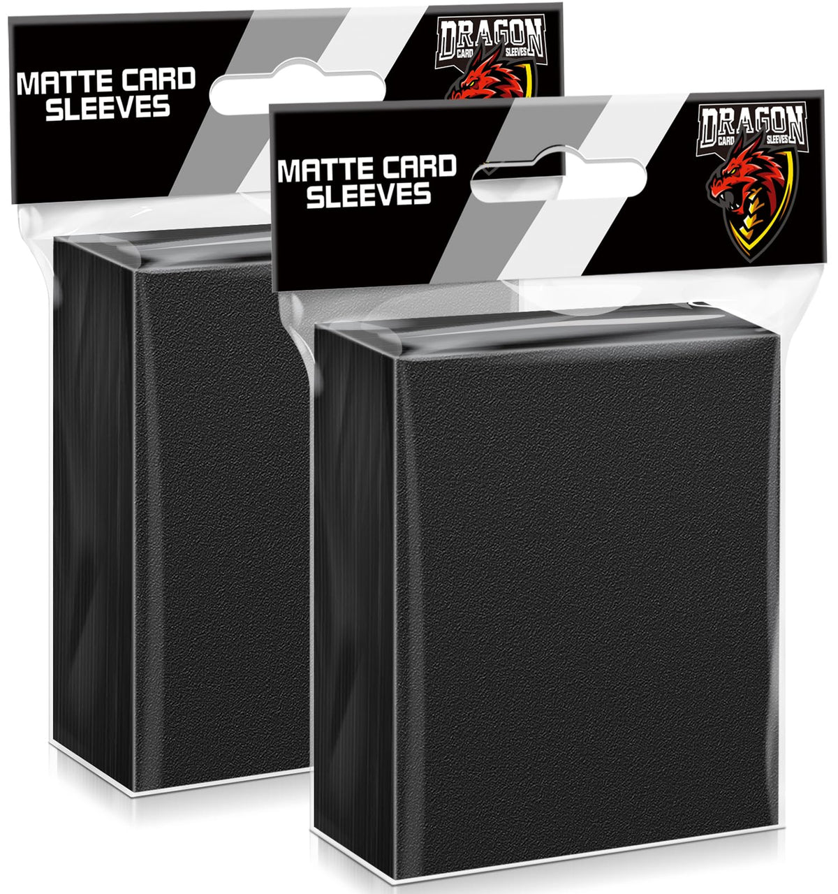 1000Pcs Black Card Sleeves for Trading Cards, Matte MTG Card Sleeves