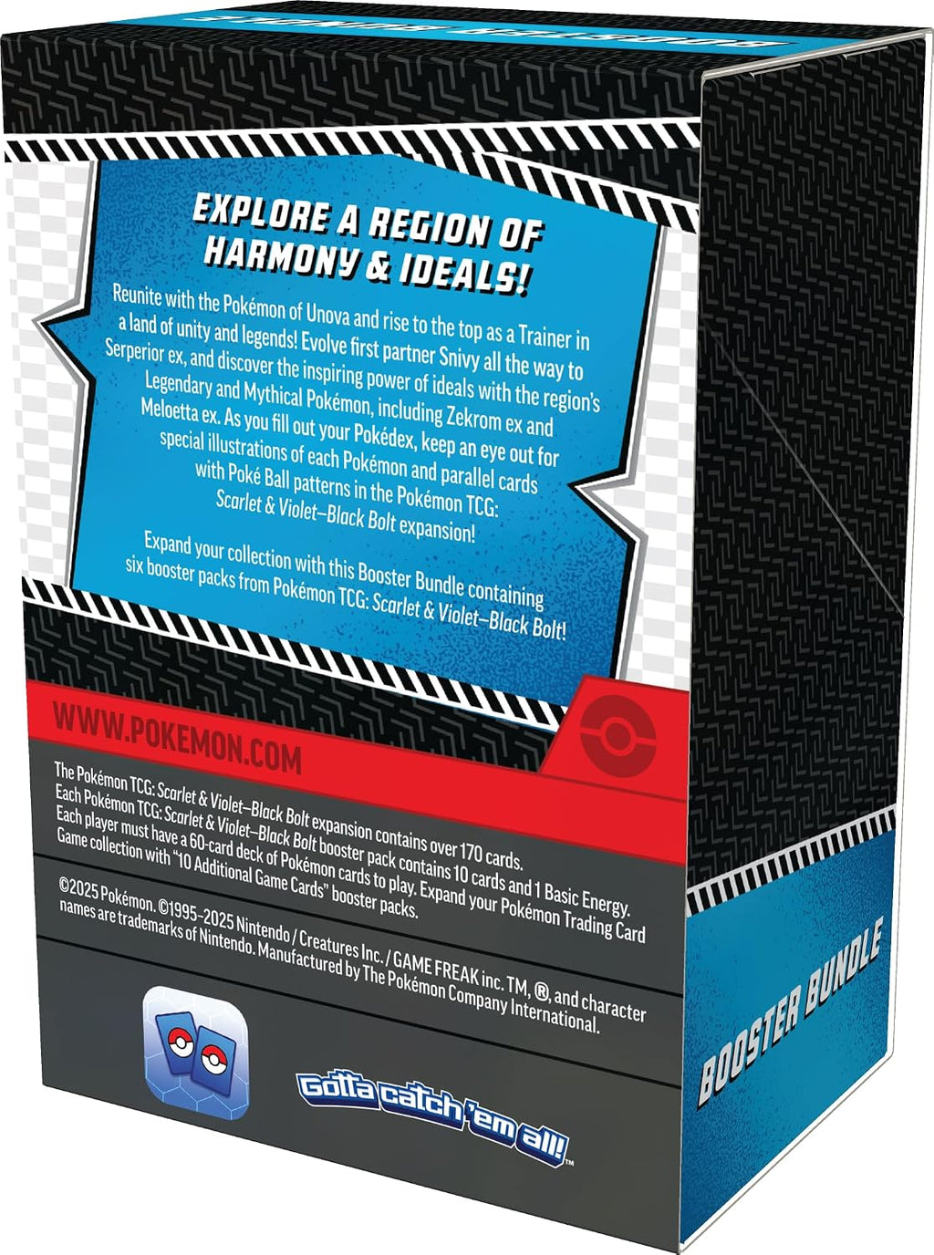Pokemon TCG Scarlet & Violet 10.5 Black Bolt Booster Bundle Set