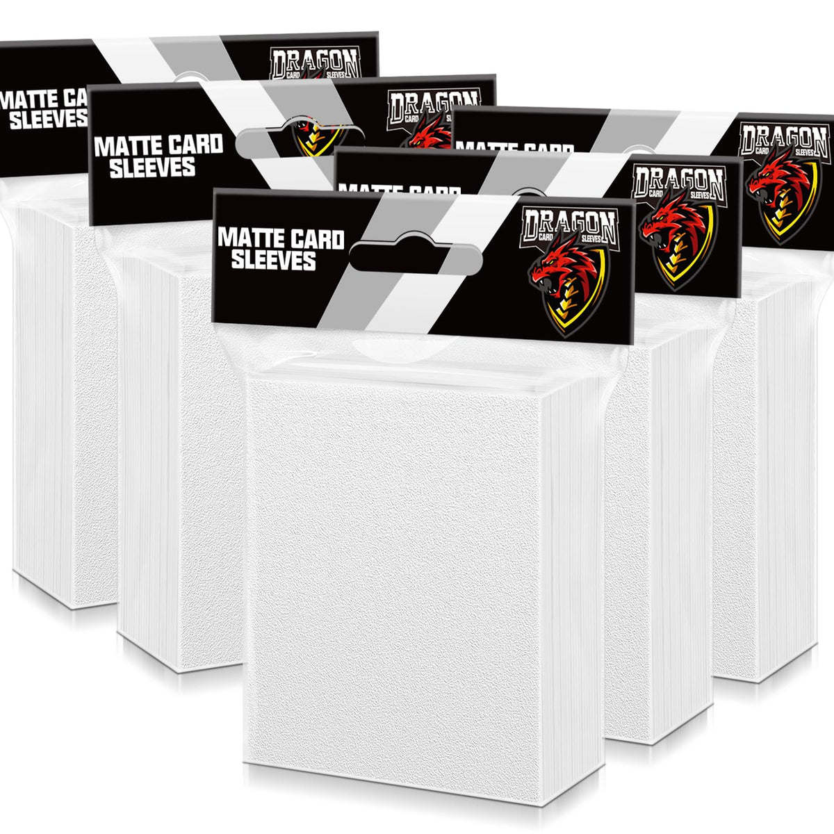 1000Pcs Black Card Sleeves for Trading Cards, Matte MTG Card Sleeves