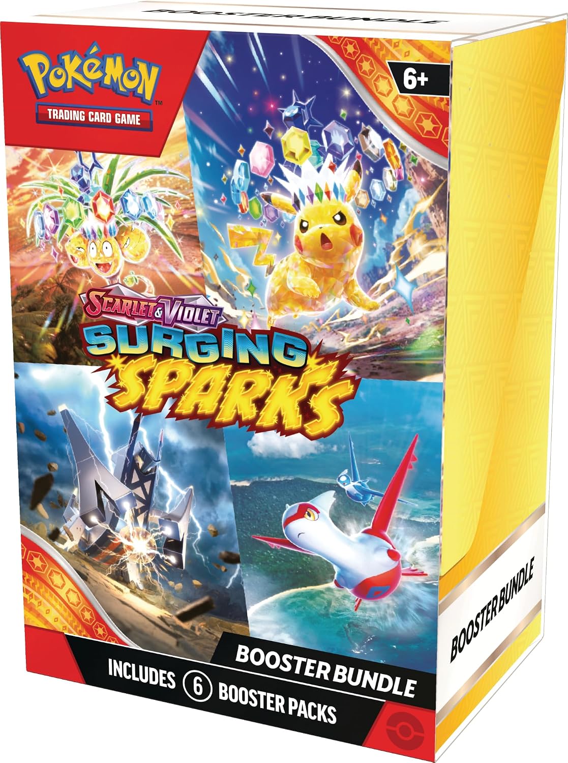 Pokémon TCG: Scarlet & Violet—Surging Sparks Booster Bundle (6 Booster Packs)