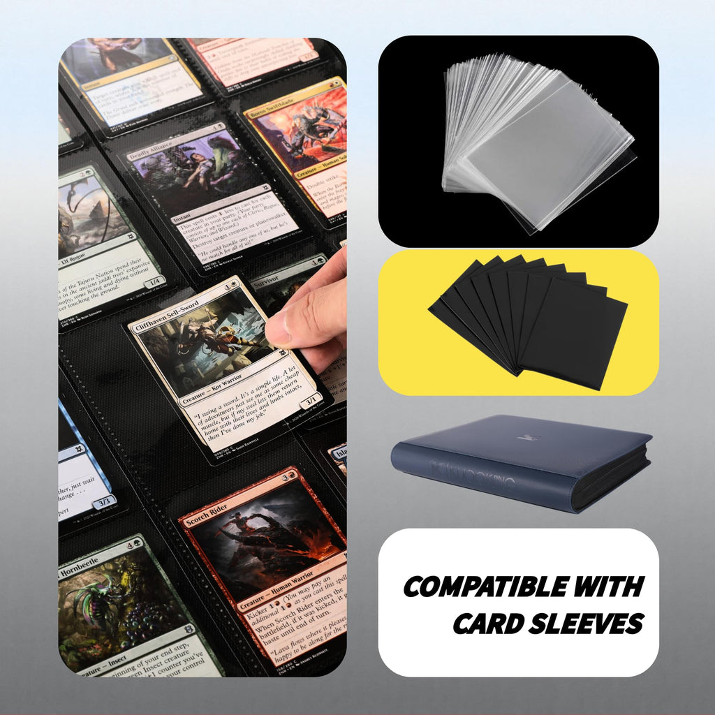 2000 Pockets Trading Card Binder (BLACK)