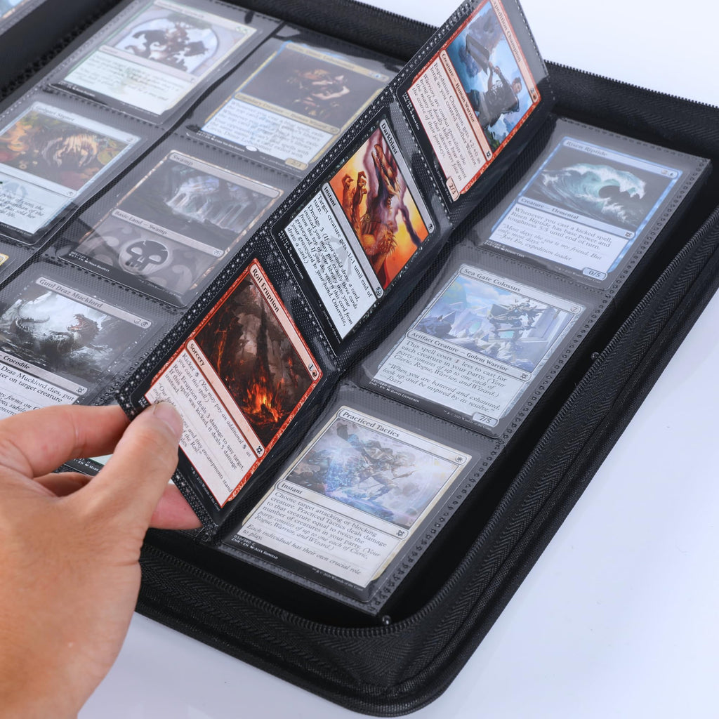 2000 Pockets Trading Card Binder (BLACK)