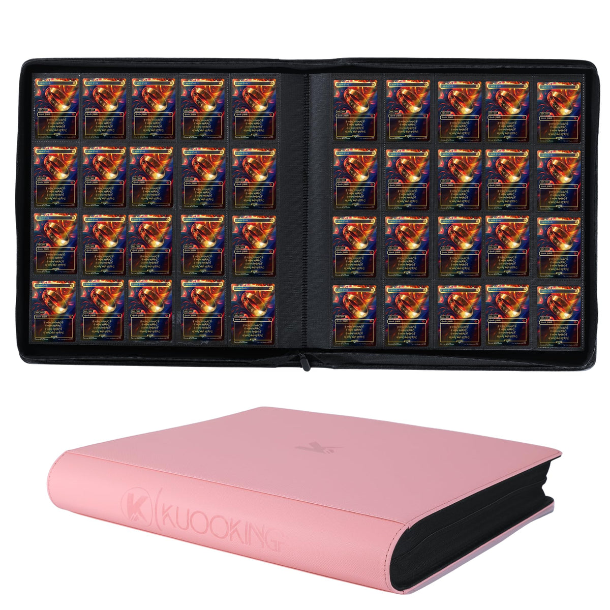 2000 Pockets Trading Card Binder (BLACK)