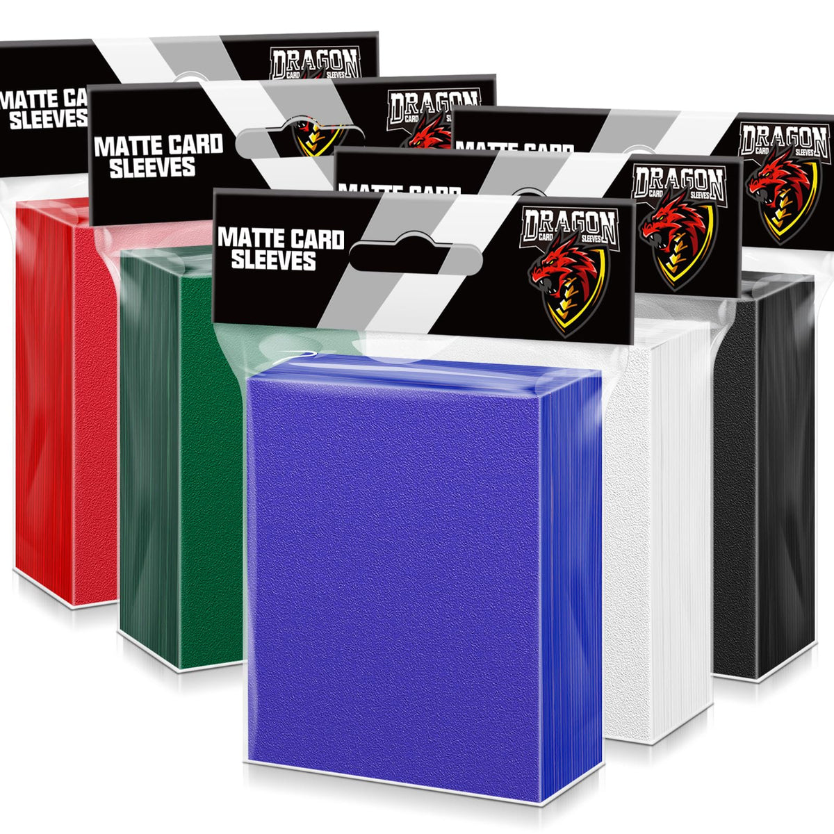 1000Pcs Black Card Sleeves for Trading Cards, Matte MTG Card Sleeves