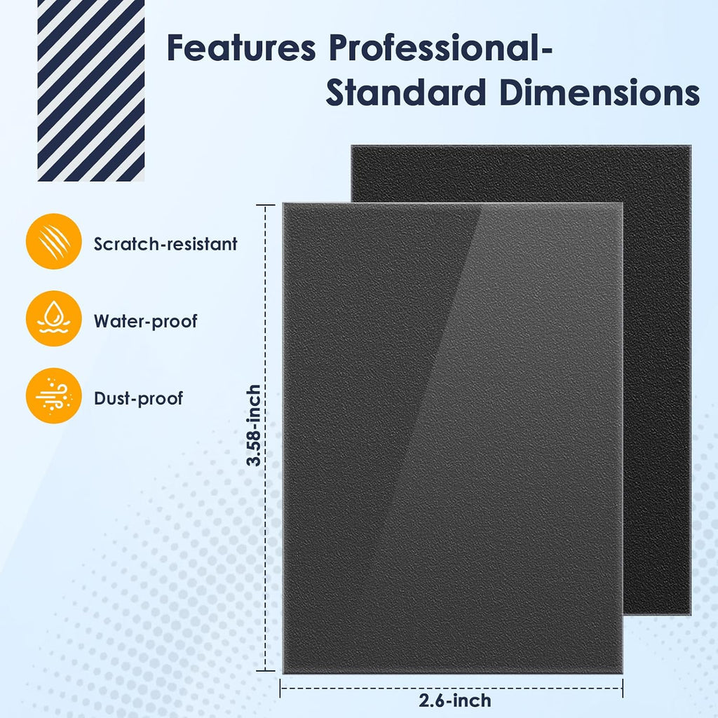 1000Pcs Black Card Sleeves for Trading Cards, Matte MTG Card Sleeves