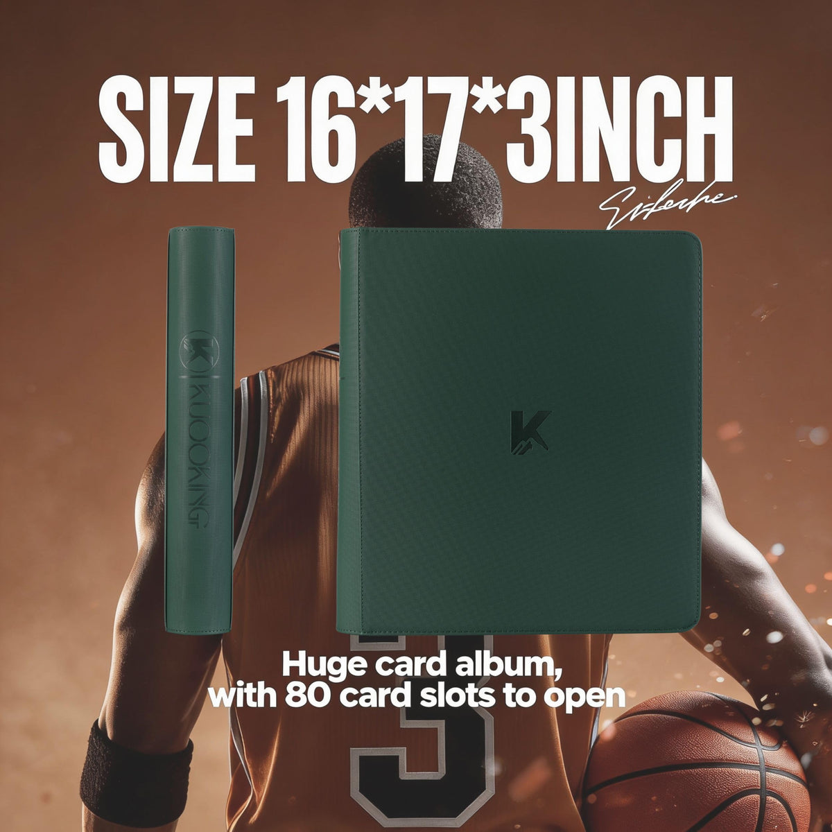2000 Pockets Trading Card Binder (BLACK)