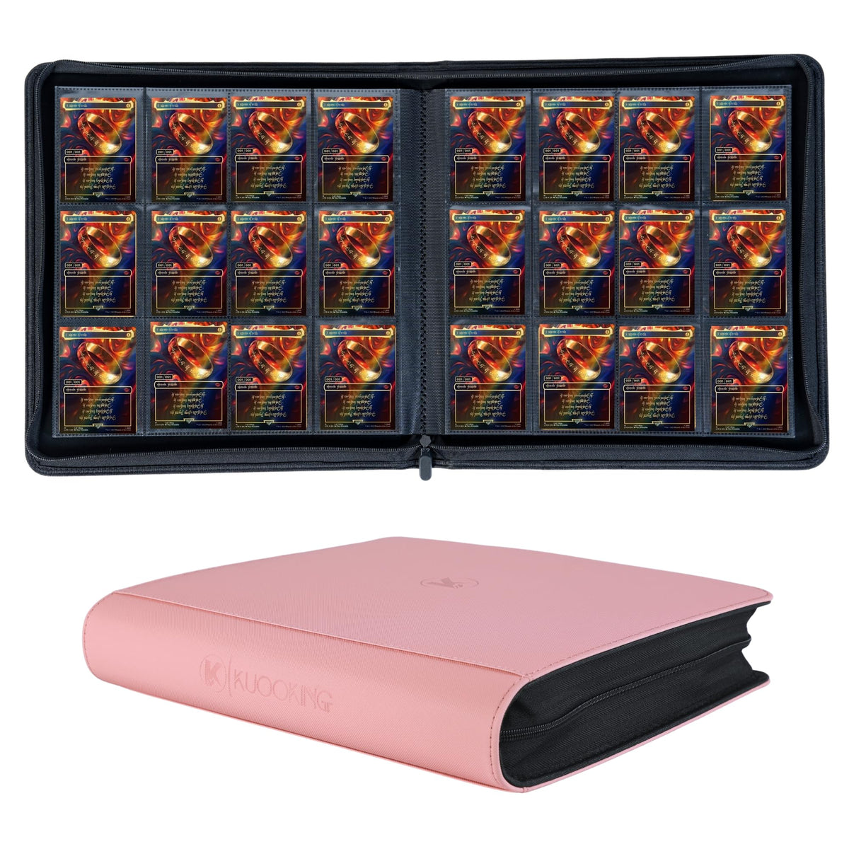 2000 Pockets Trading Card Binder (BLACK)