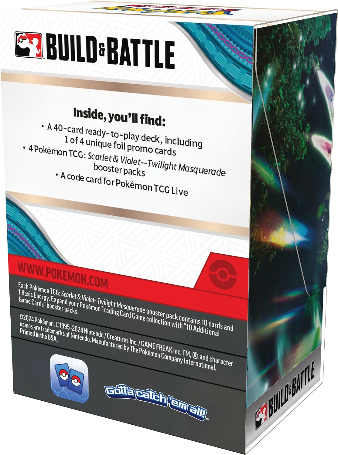 POKEMON TCG: SCARLET AND VIOLET TWILIGHT MASQUERADE BUILD AND BATTLE