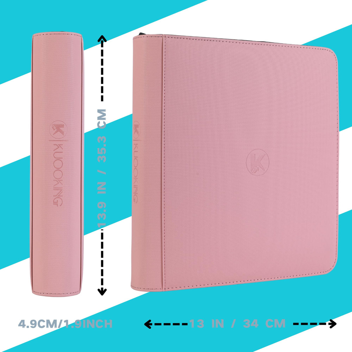 2000 Pockets Trading Card Binder (BLACK)