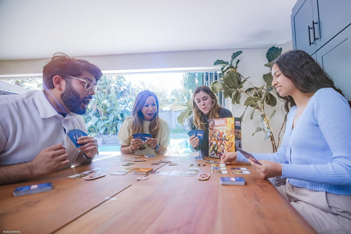 Asmodee Marvel Champions The Card Game (Core Set) - Cooperative Superhero Strategy Game for Kids and Adults, Ages 14+, 1-4 Players, 45-90 Minute Playtime