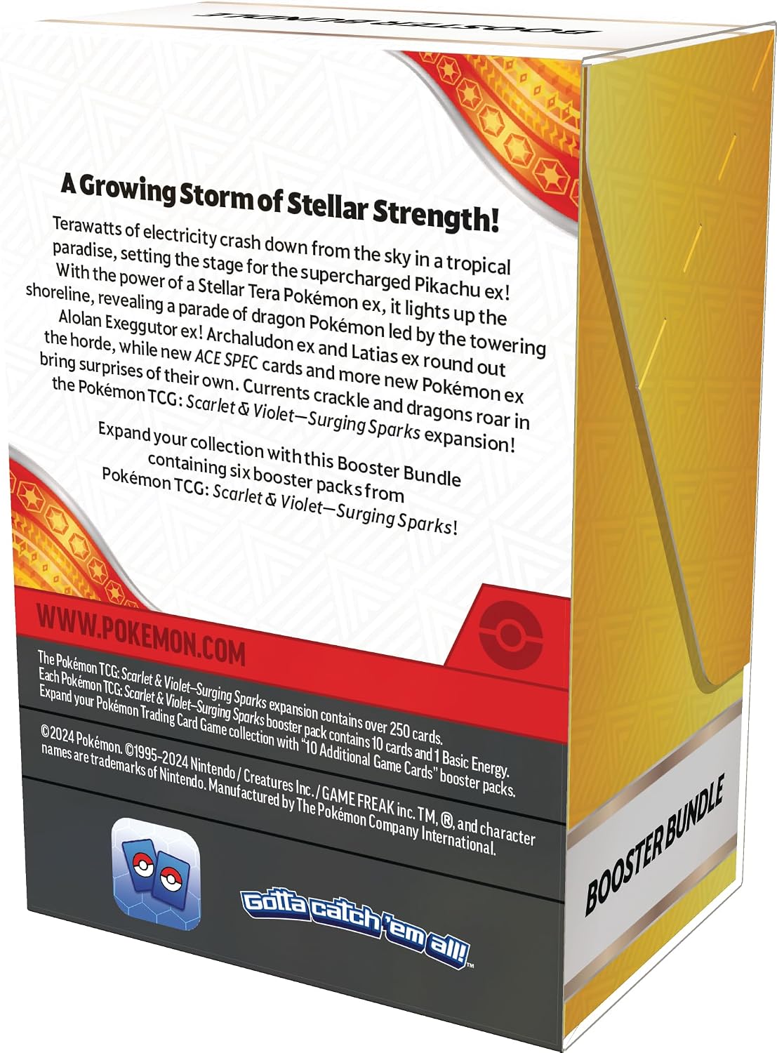 Pokémon TCG: Scarlet & Violet—Surging Sparks Booster Bundle (6 Booster Packs)