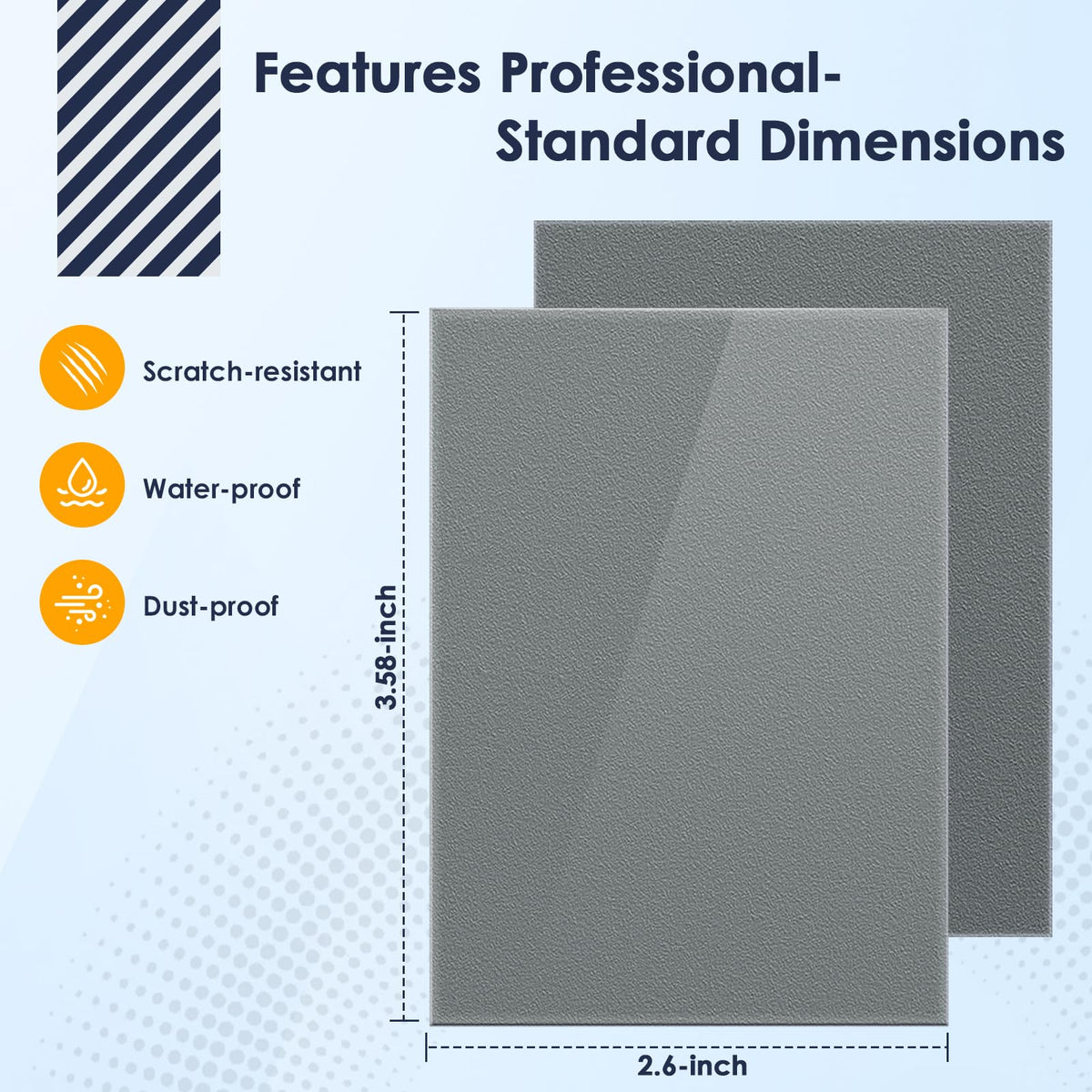 1000Pcs Black Card Sleeves for Trading Cards, Matte MTG Card Sleeves