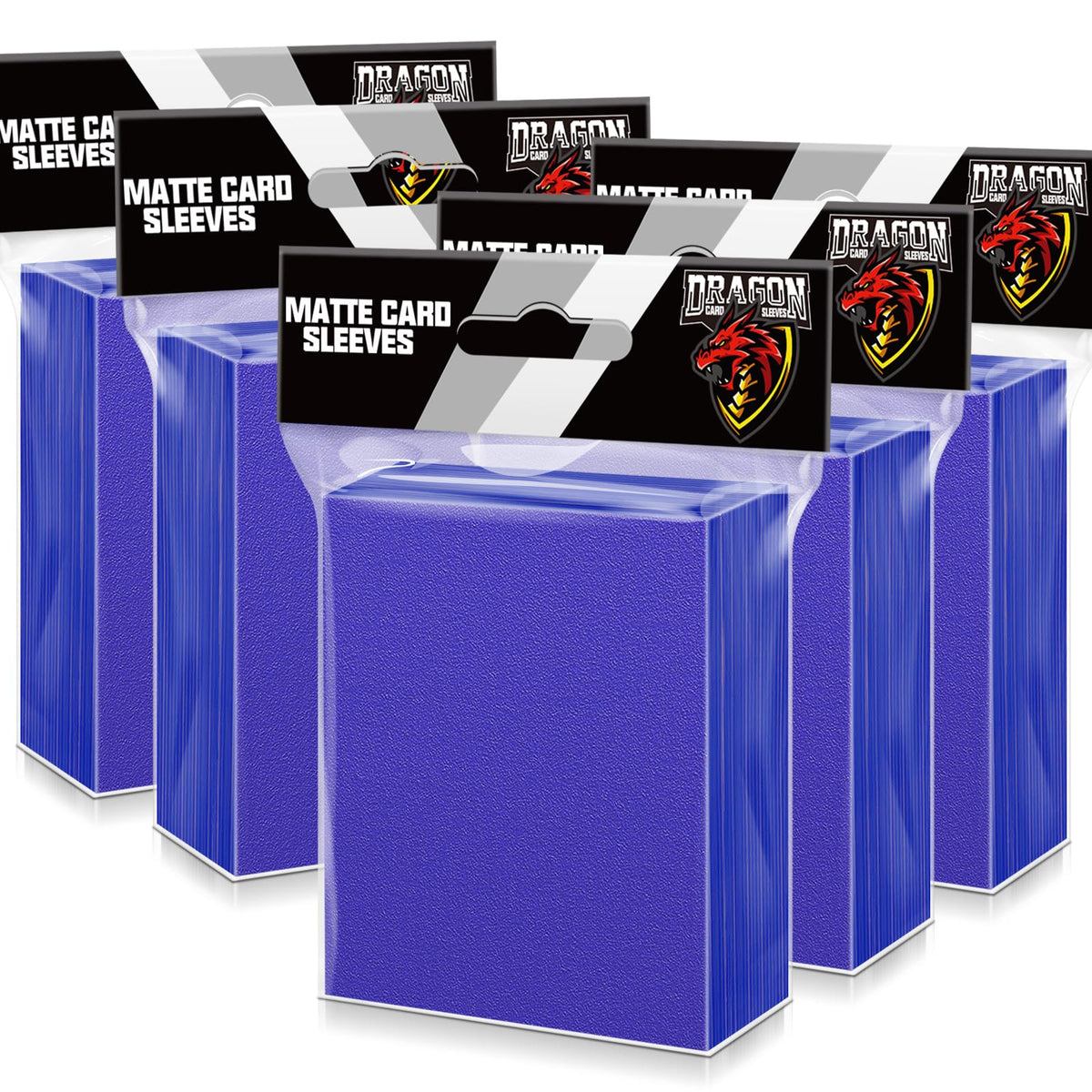 1000Pcs Black Card Sleeves for Trading Cards, Matte MTG Card Sleeves