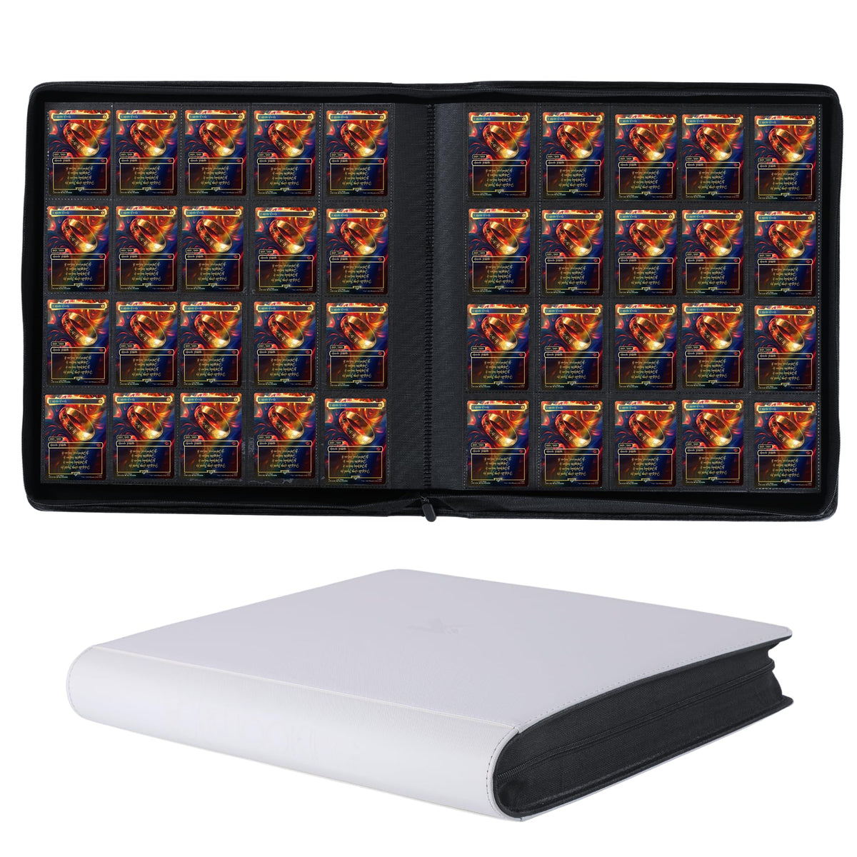 2000 Pockets Trading Card Binder (BLACK)