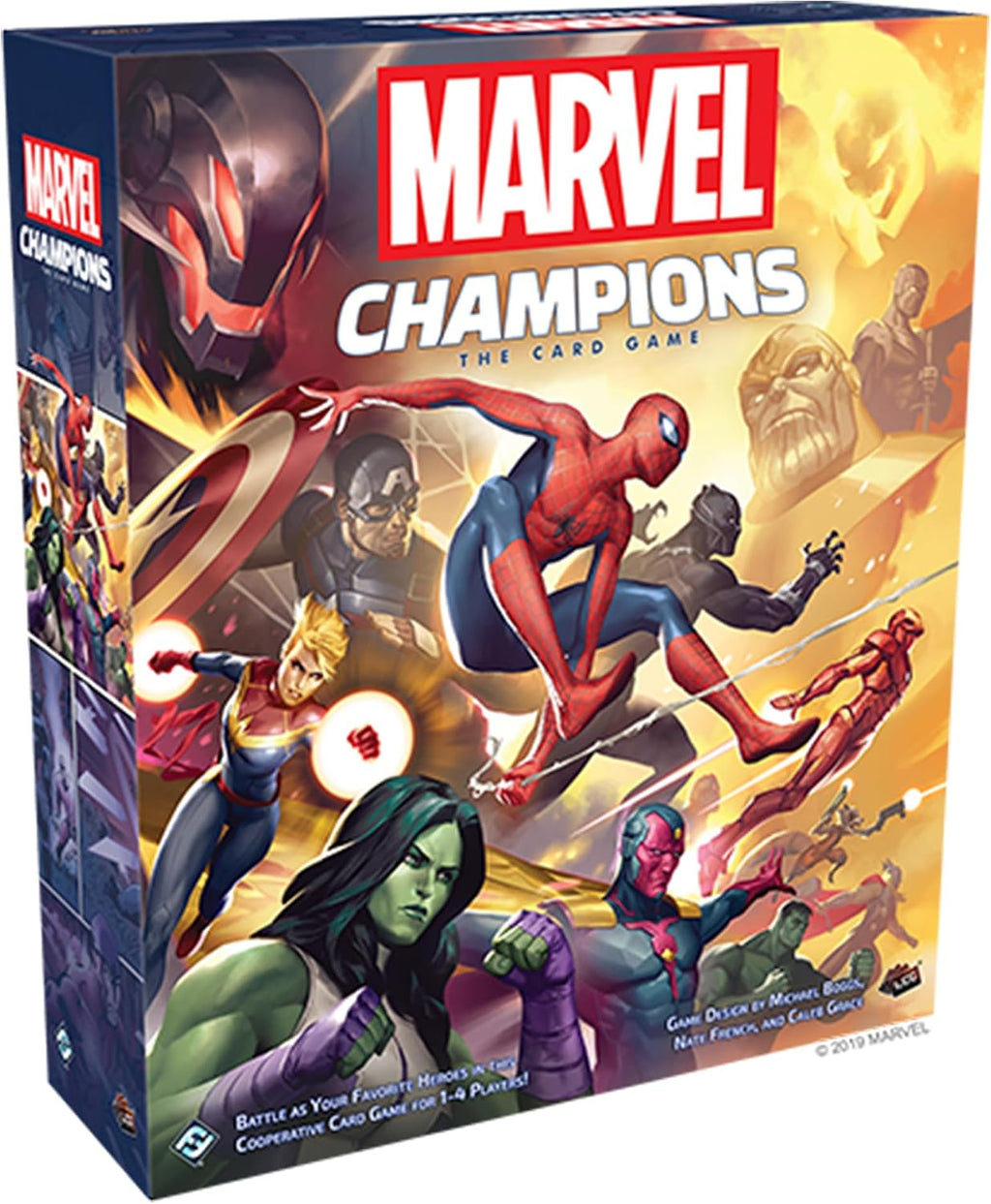 Asmodee Marvel Champions The Card Game (Core Set) - Cooperative Superhero Strategy Game for Kids and Adults, Ages 14+, 1-4 Players, 45-90 Minute Playtime