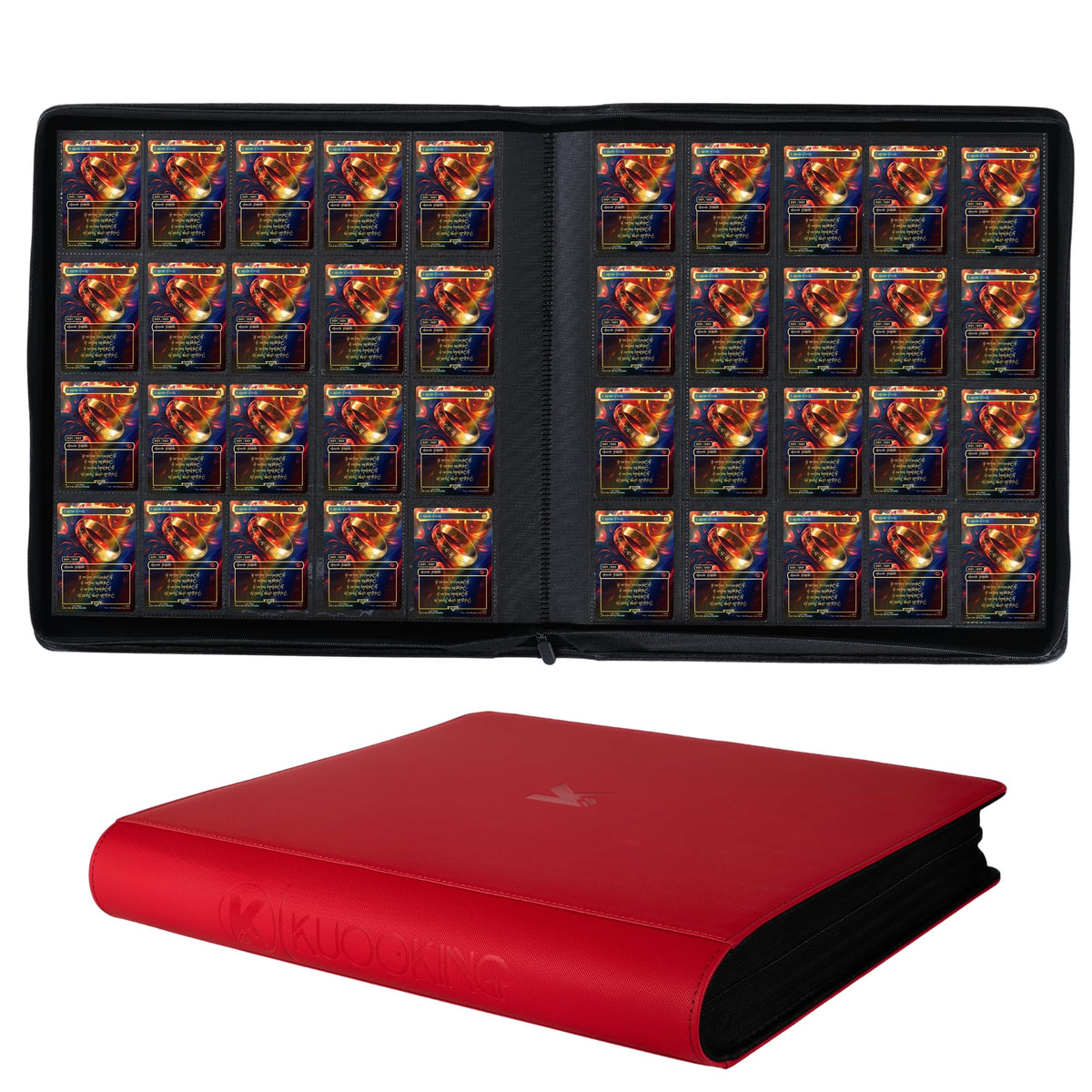 2000 Pockets Trading Card Binder (BLACK)