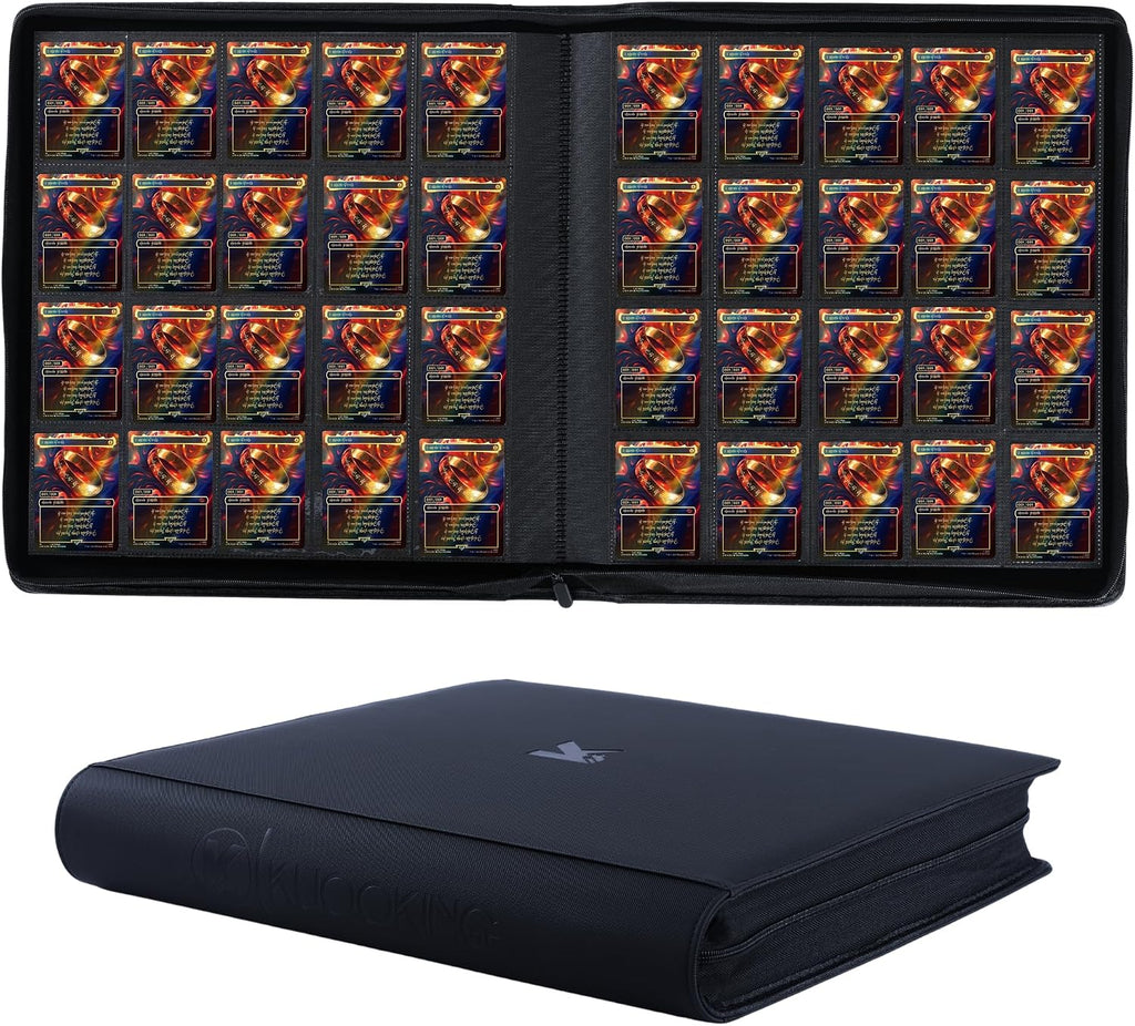 2000 Pockets Trading Card Binder (BLACK)