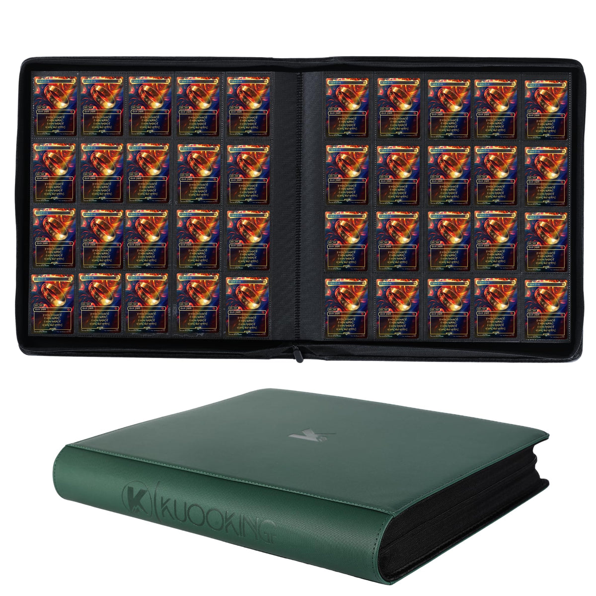 2000 Pockets Trading Card Binder (BLACK)
