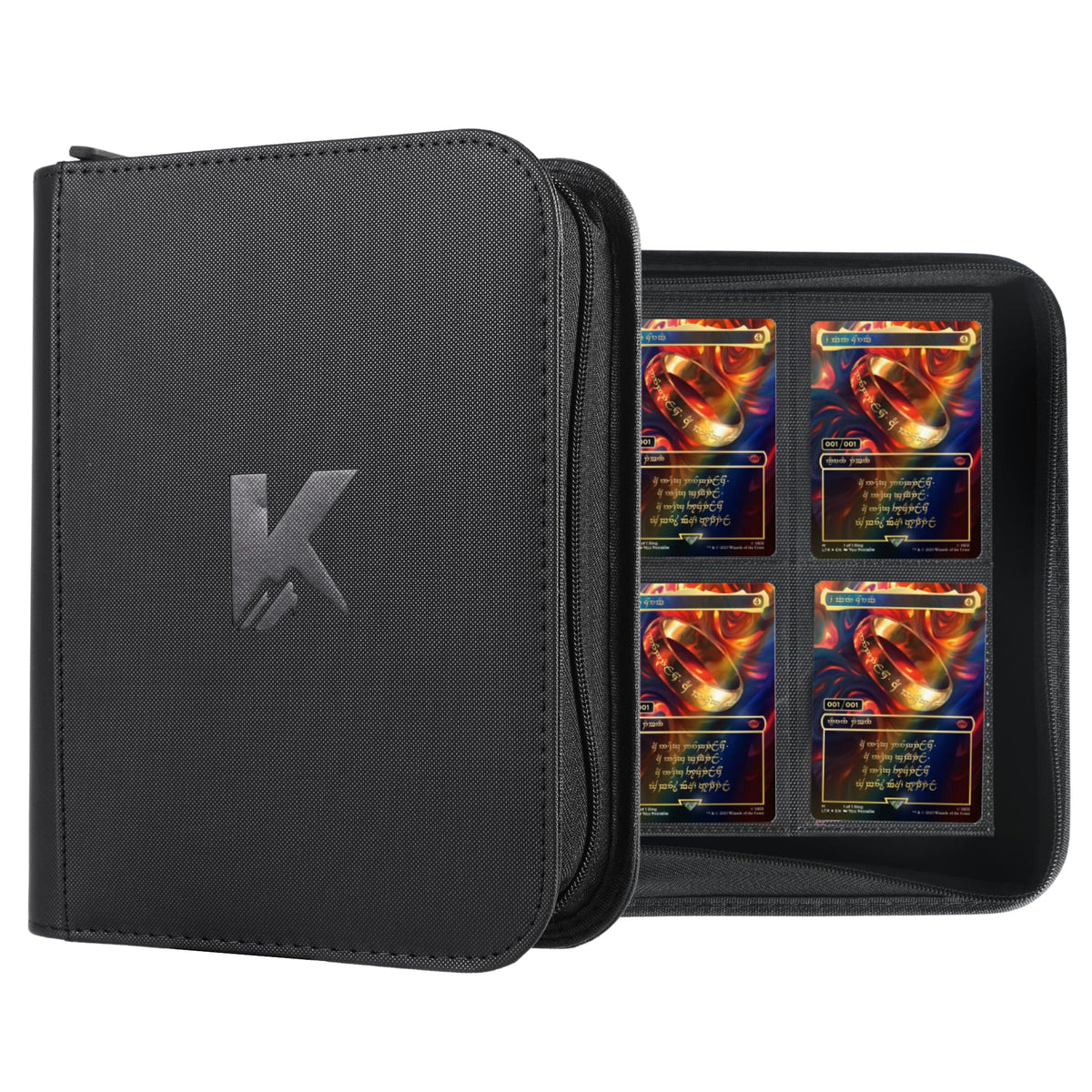 2000 Pockets Trading Card Binder (BLACK)