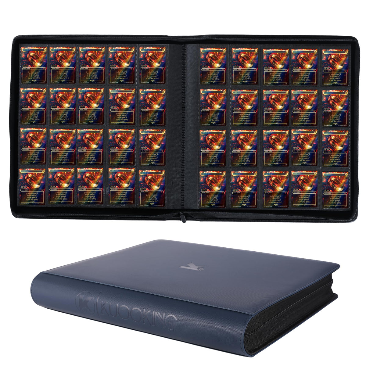 2000 Pockets Trading Card Binder (BLACK)