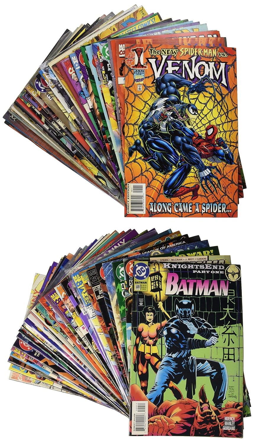 Comic Book Lot of 50 (Various Distributors Marvel DC And Various others) (Near Mint)