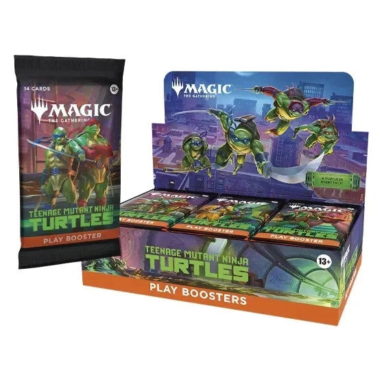 Play Booster Box Teenage Mutant Ninja Turtles TMNT MTG Sealed new